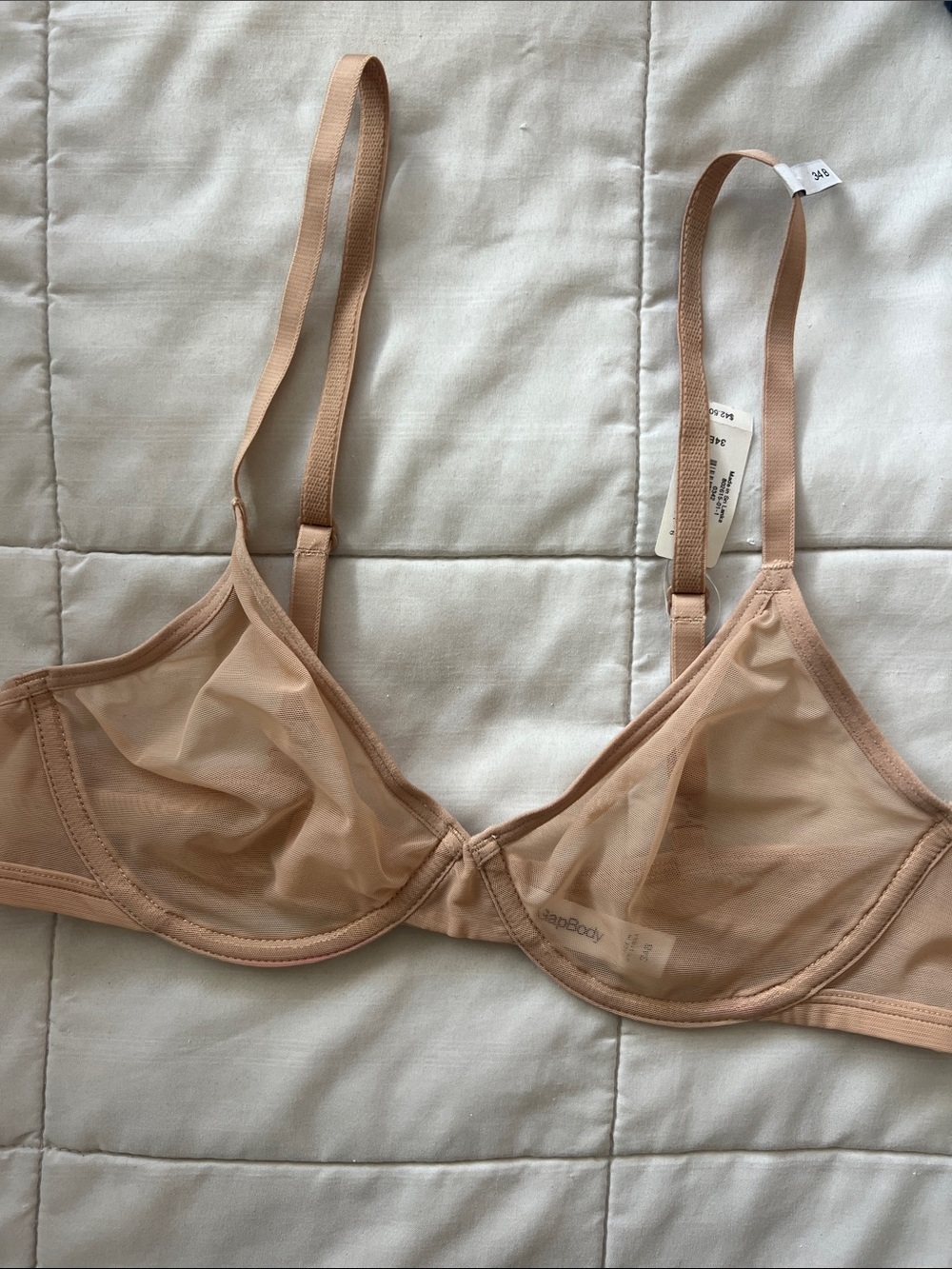 Sheer Demi bra
